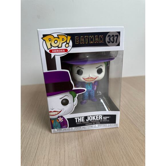 Funko Pop 337 Batman The Joker - NEW IN BOX - Picture 1 of 4